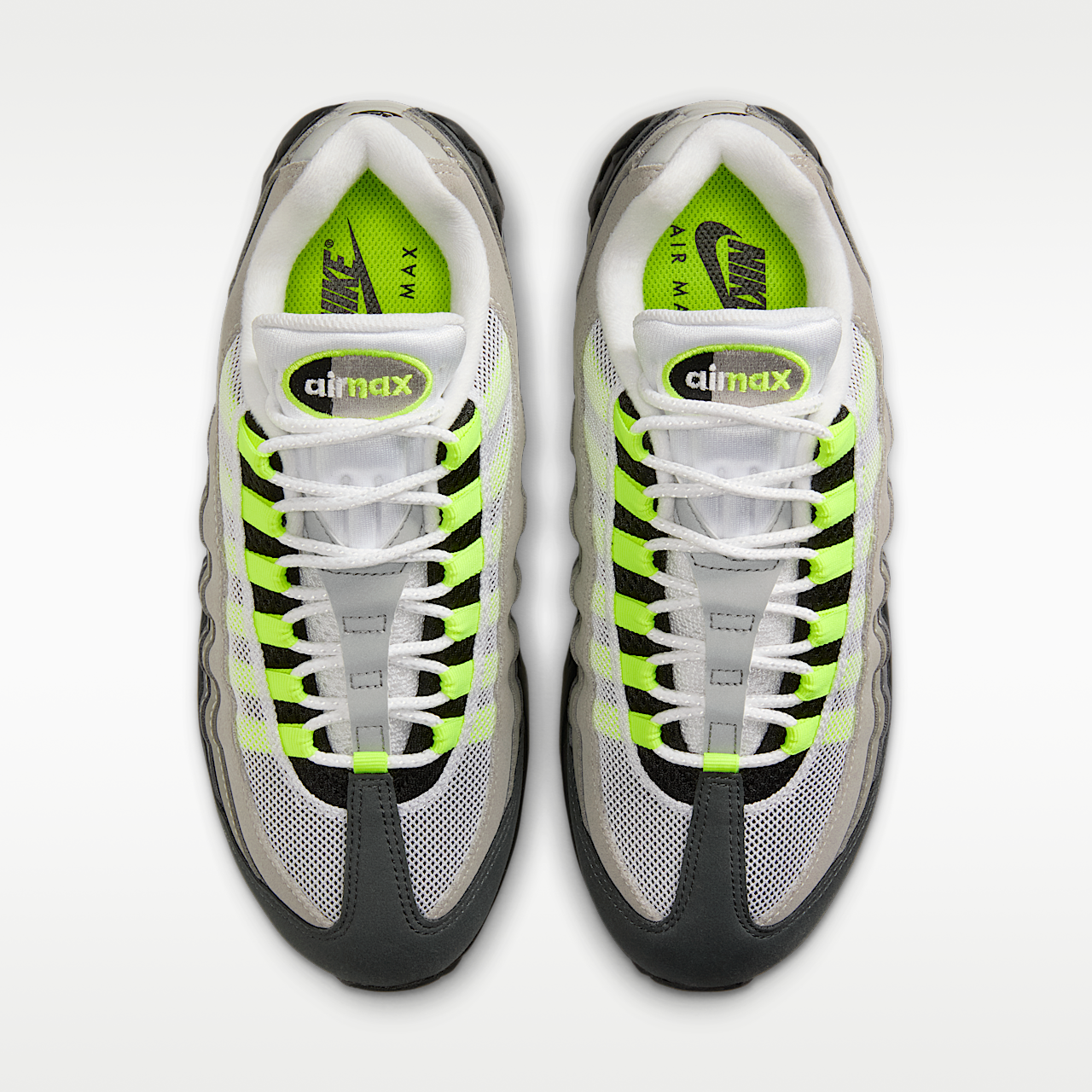 Nike Air Max sneaker Zwart/Anthracite/Light Graphite/Neon Yellow