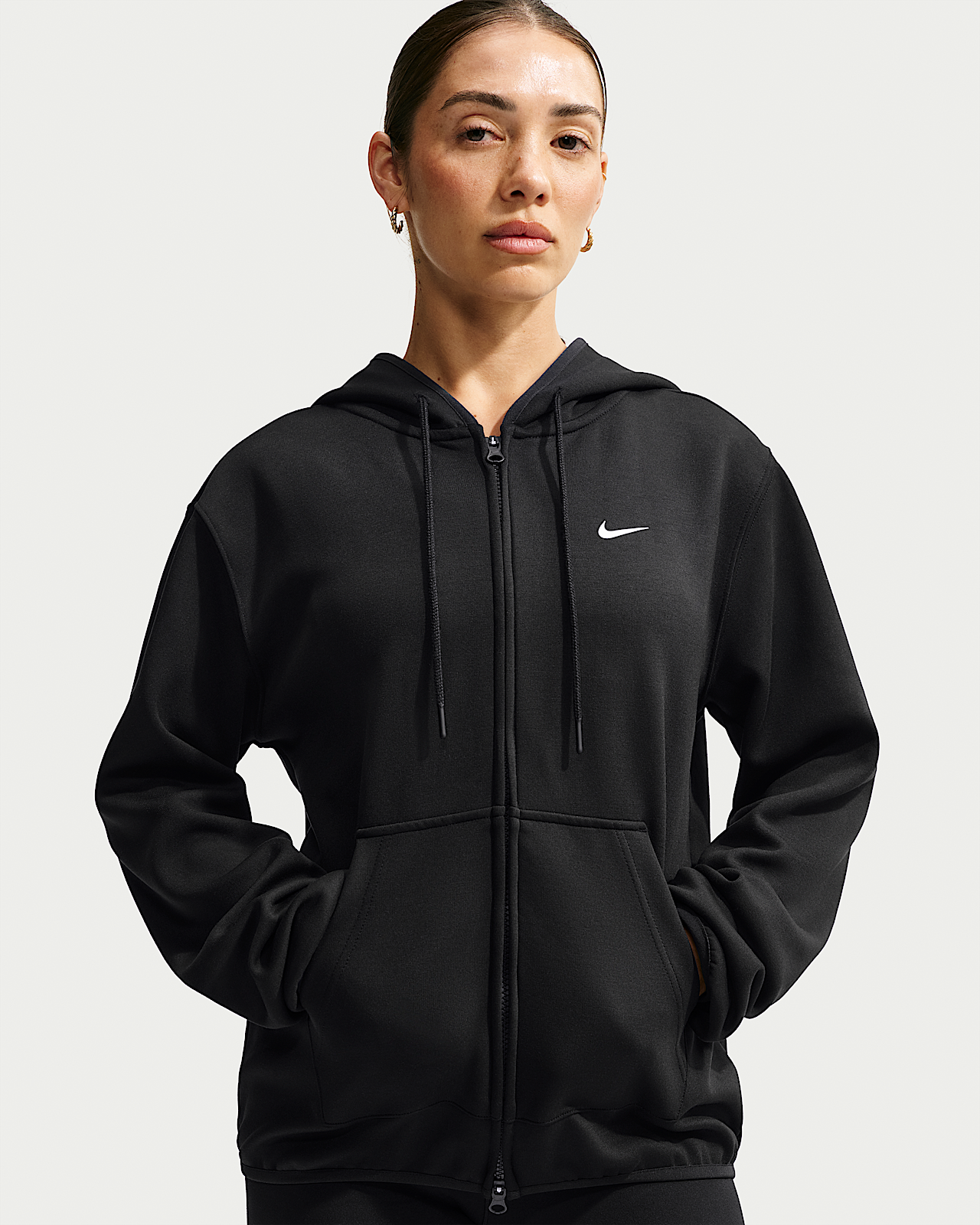 Женское худи Nike Studio Fleece Sport Dri-FIT Full-Zip Hoodie