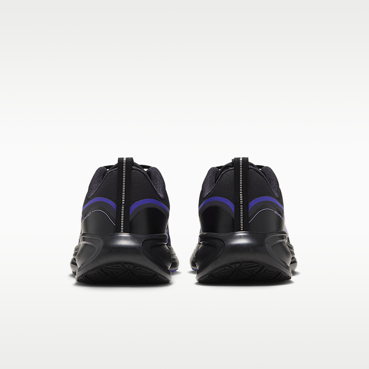 Nike  sneaker Zwart/Persian Violet/Gridiron/Purple Pulse