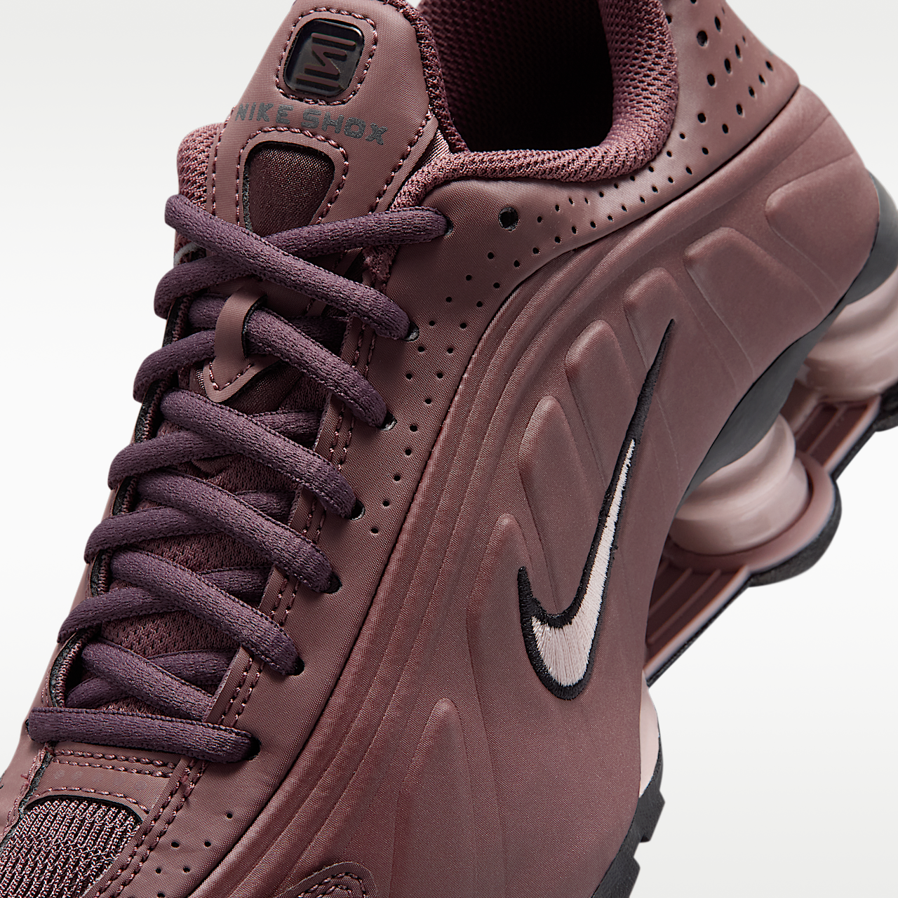Nike Nike Shox sneaker Tattoo/Burgundy Crush/Metallic Dark Grey/Silt Red