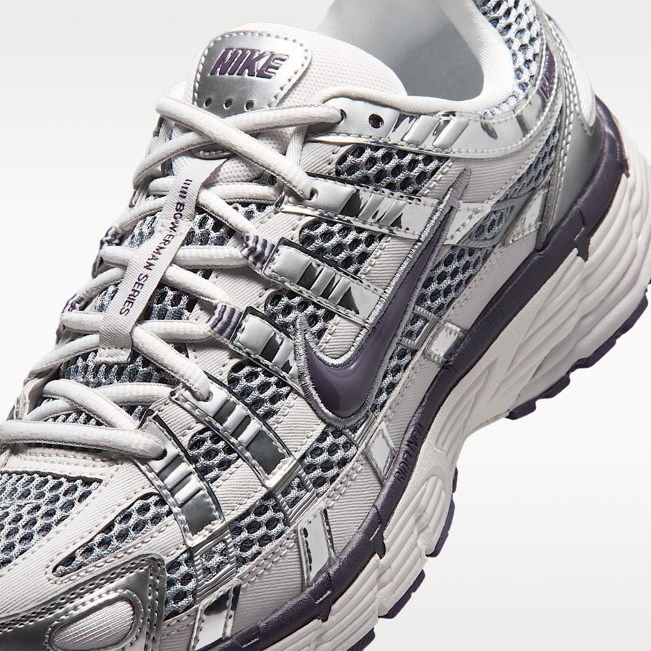 Nike P-6000 sneaker Vast Grey/Metallic Silver/Stealth/Dark Raisin