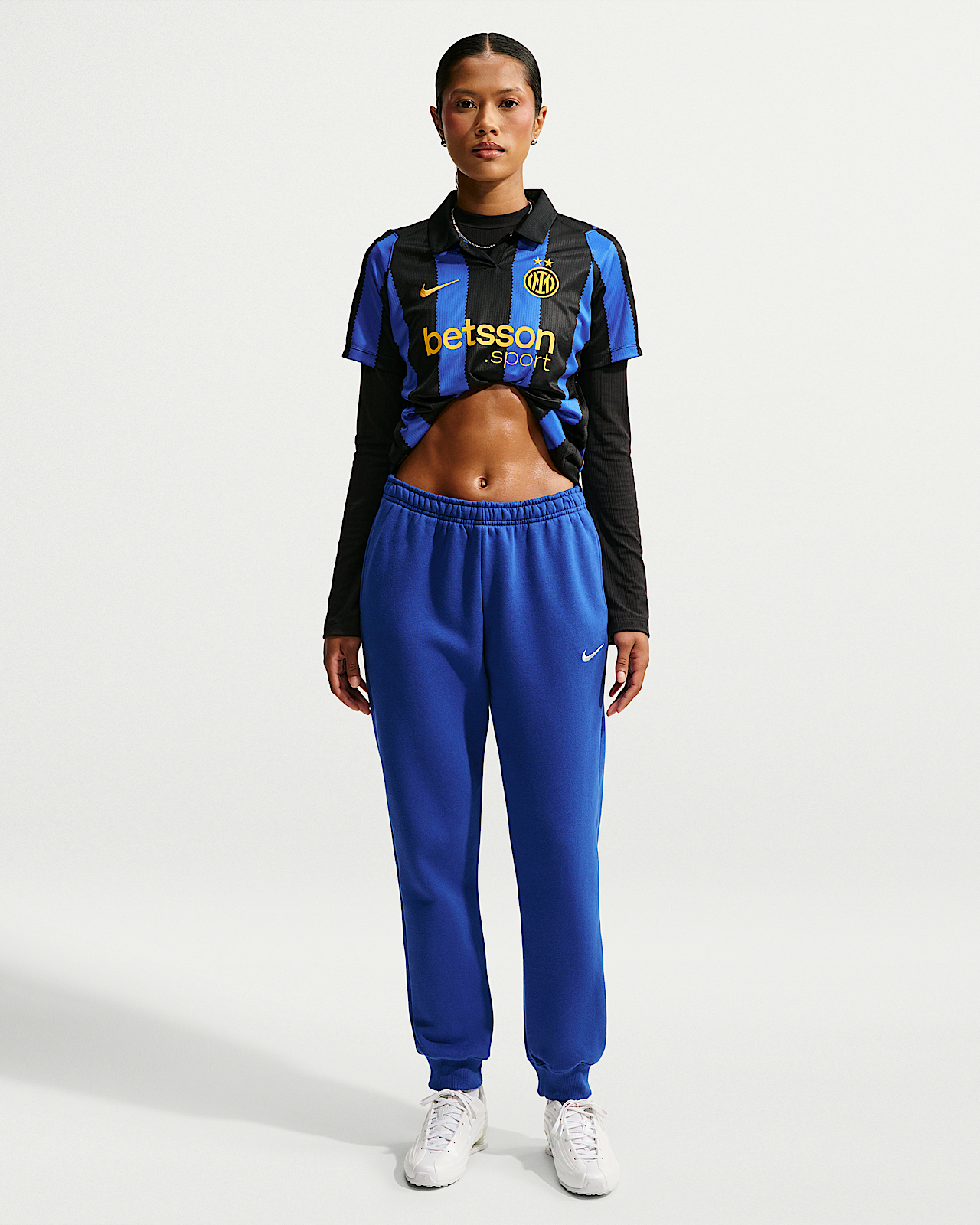 Женские спортивные штаны Nike Studio Fleece Medium Weight Mid-Rise Joggers