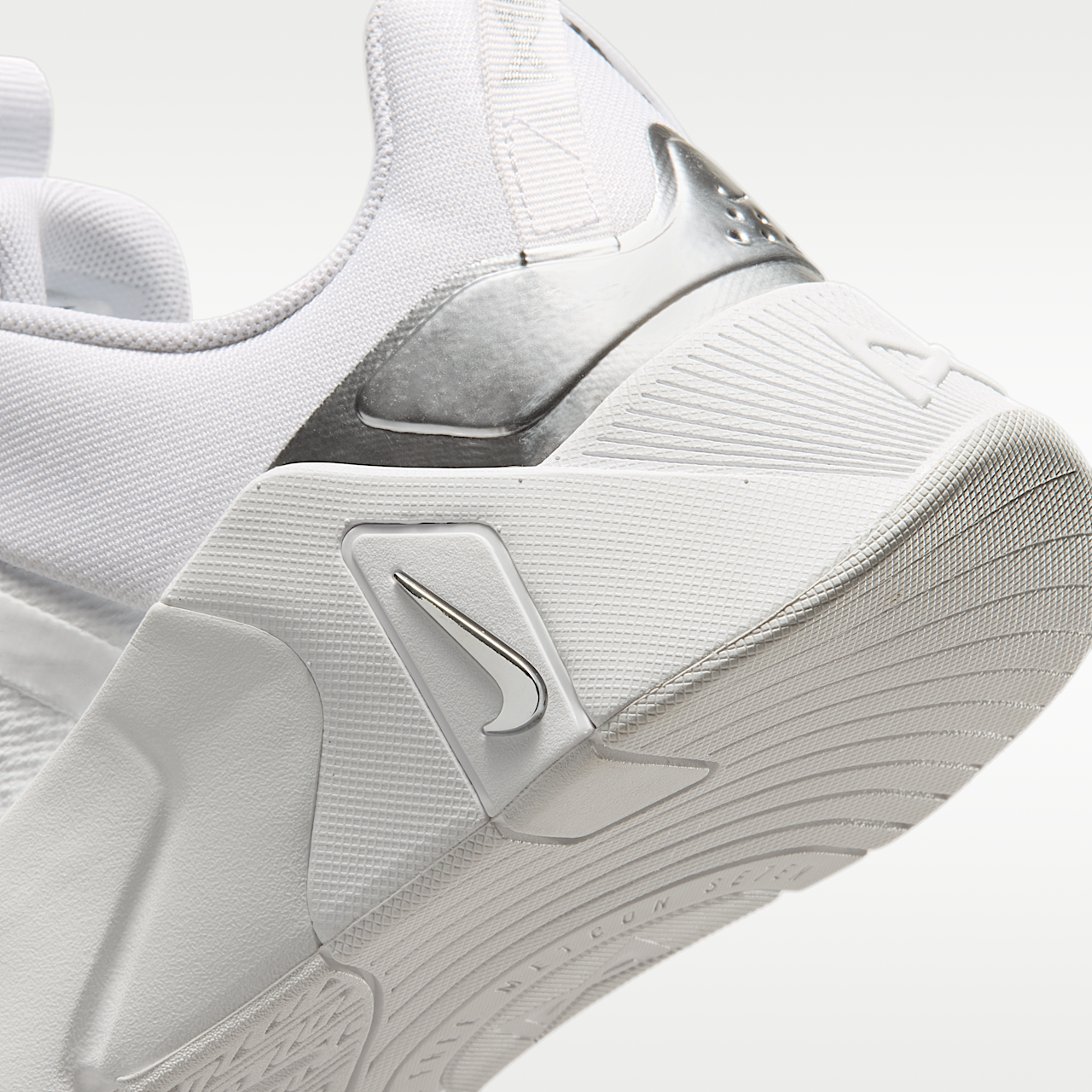 Nike Free sneaker Wit/Wit/Metallic Silver