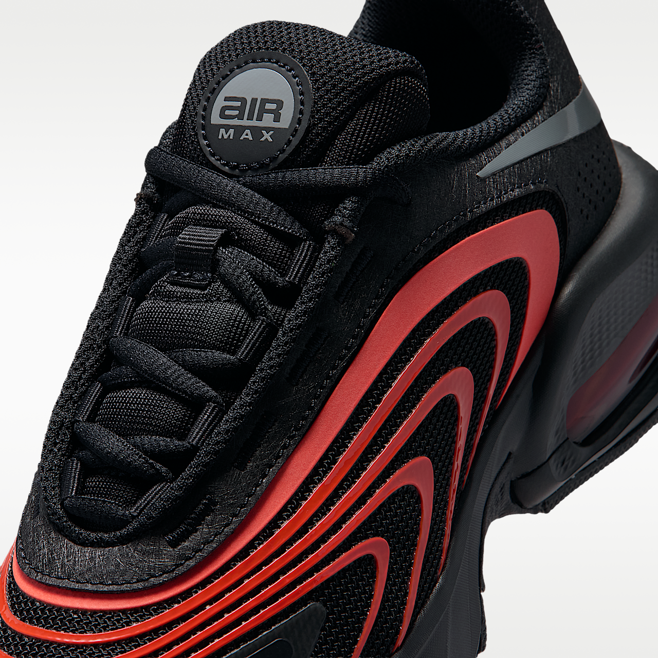Nike Air Max sneaker Zwart/Picante Red/Smoke Grey