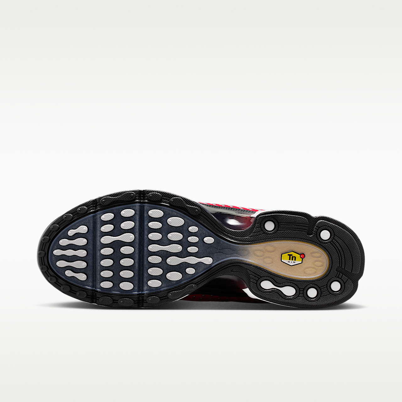 Nike Air Max Plus sneaker University Red/Zwart/Wit/Metallic Silver