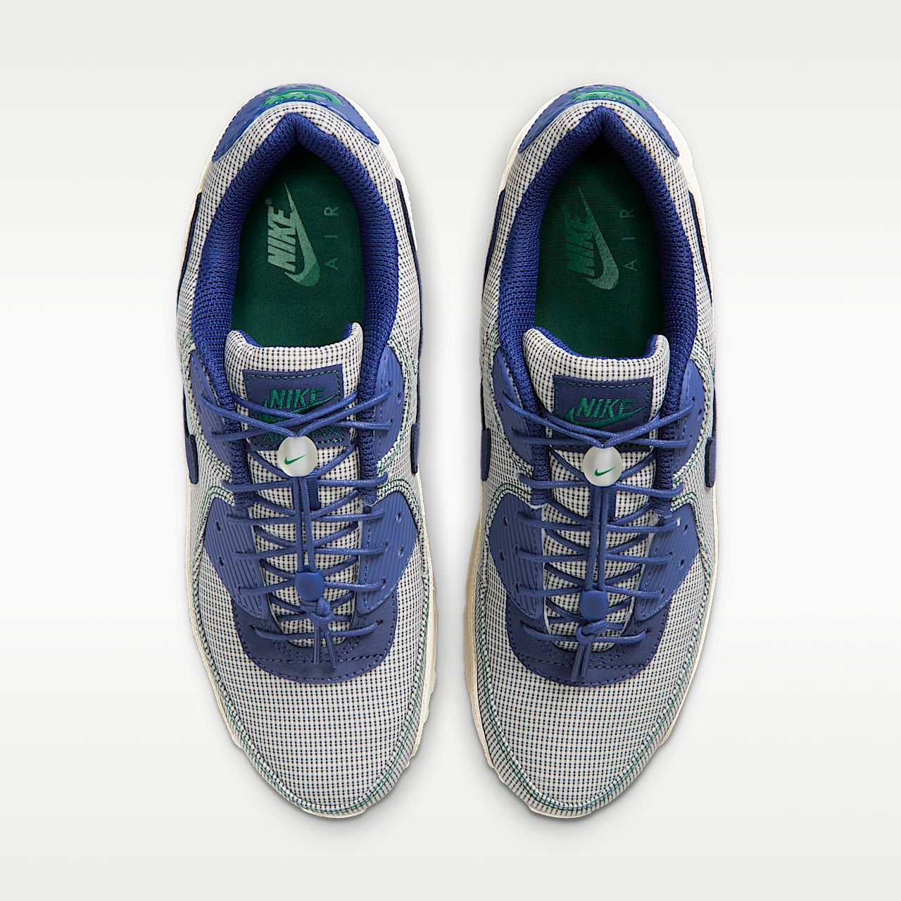 Nike Air Max sneaker Coconut Milk/Legion Pine/Light Orewood Brown/Deep Royal Blue