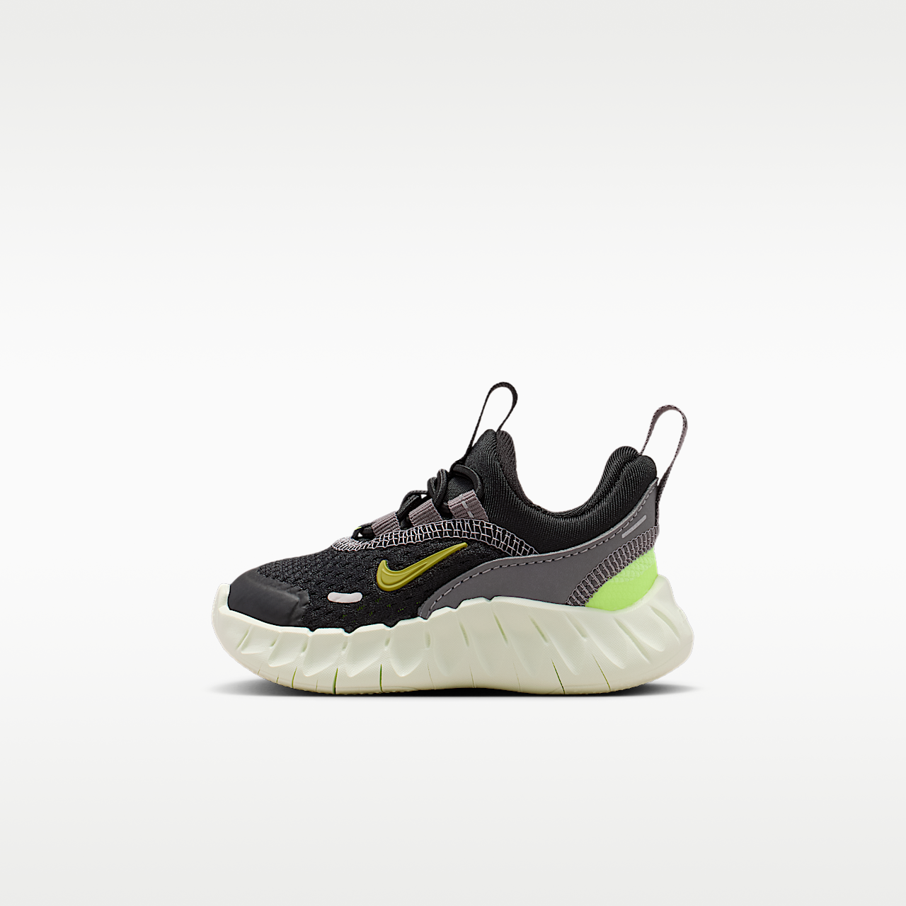 Nike Free sneaker Zwart/Pencil Point/Volt Ice/Saffron Quartz
