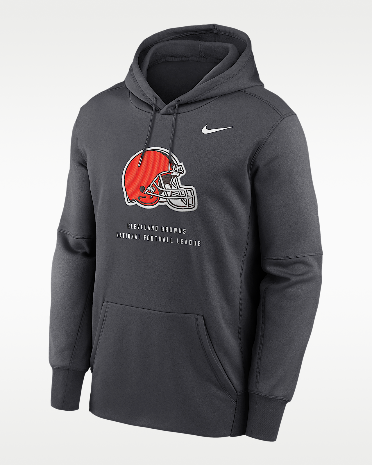 Мужское худи Cleveland Browns Nike Therma NFL Pullover Hoodie