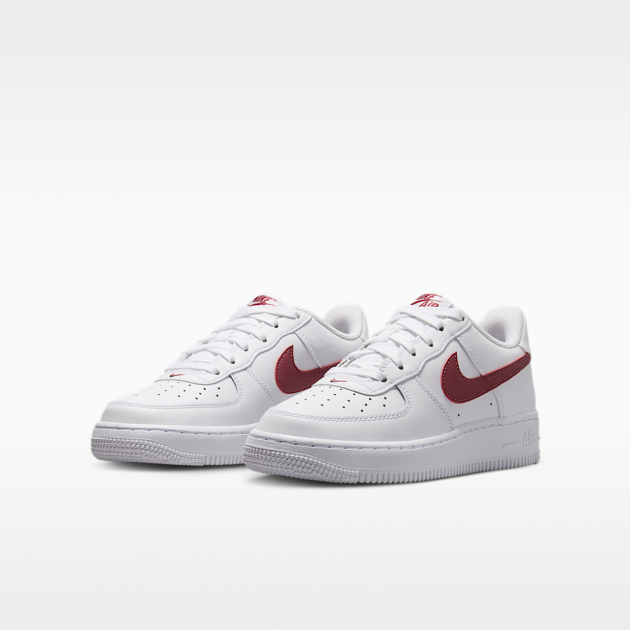 Nike Air Force 1 sneaker Wit/Pink Smoke