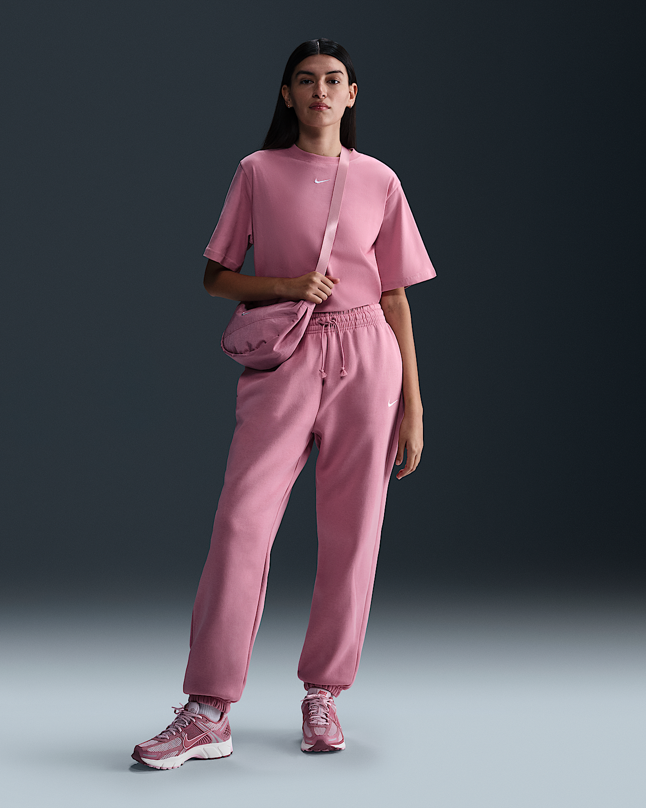 Женские  Nike Sportswear Phoenix Fleece High-Waisted Oversized Sweatpants