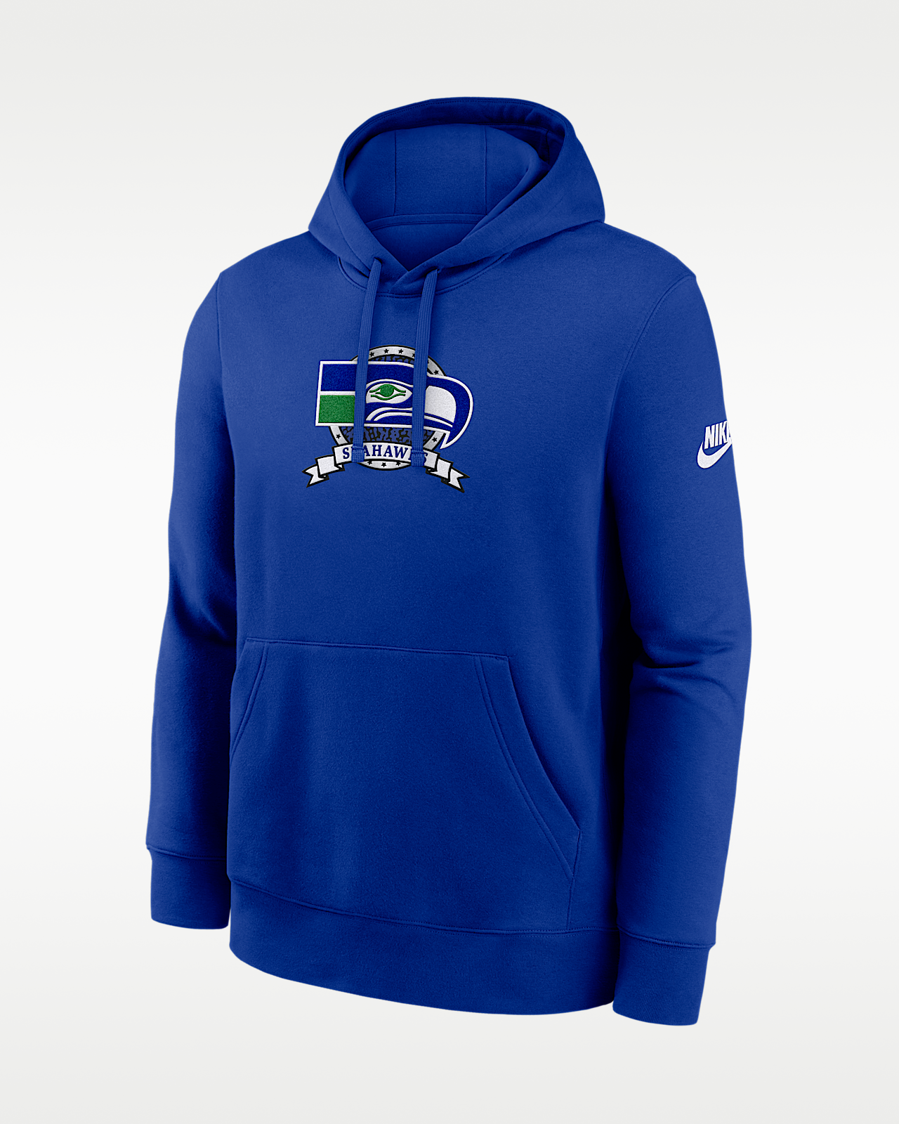 Мужское худи Seattle Seahawks Rewind Club Nike NFL Pullover Hoodie