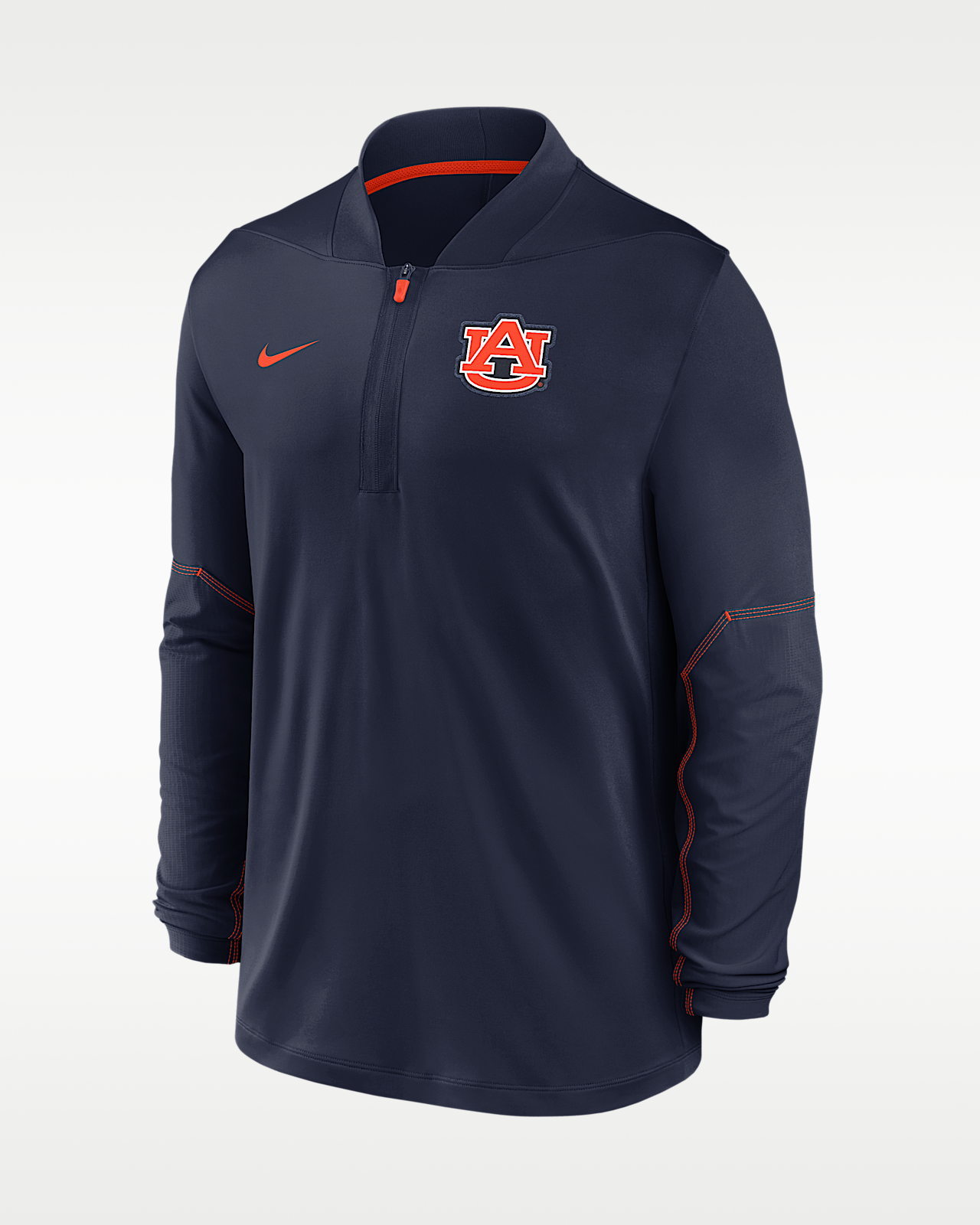 Мужские  Auburn Sideline Nike Dri-FIT College 1/2-Zip Top