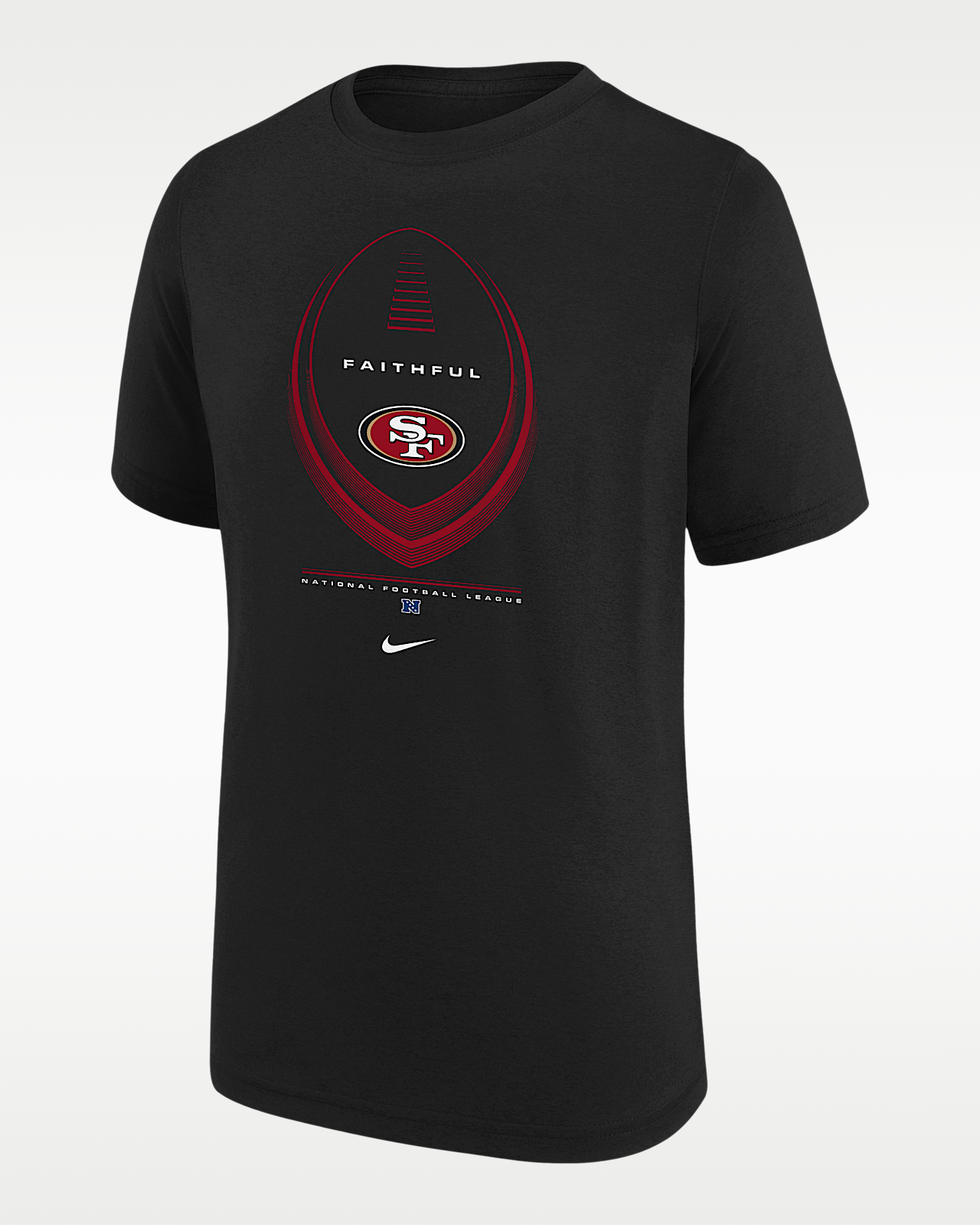 Детская футболка San Francisco 49ers Icon Legend Edition Big Kids' Nike Dri-FIT NFL