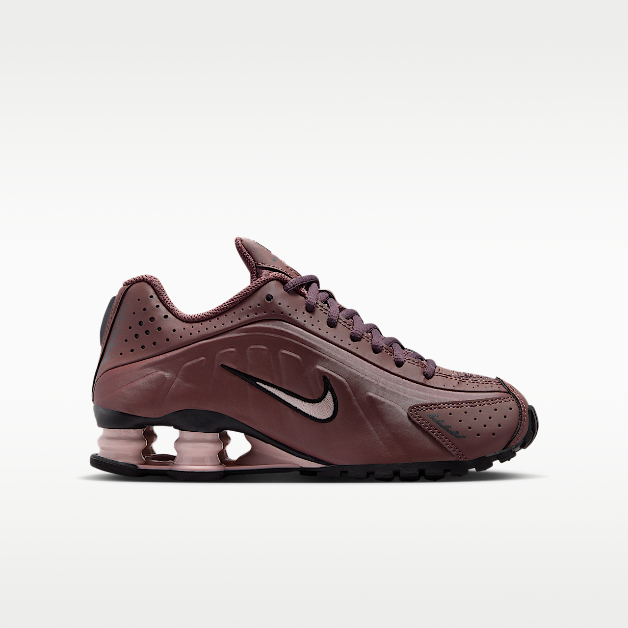 Nike Nike Shox sneaker Tattoo/Burgundy Crush/Metallic Dark Grey/Silt Red