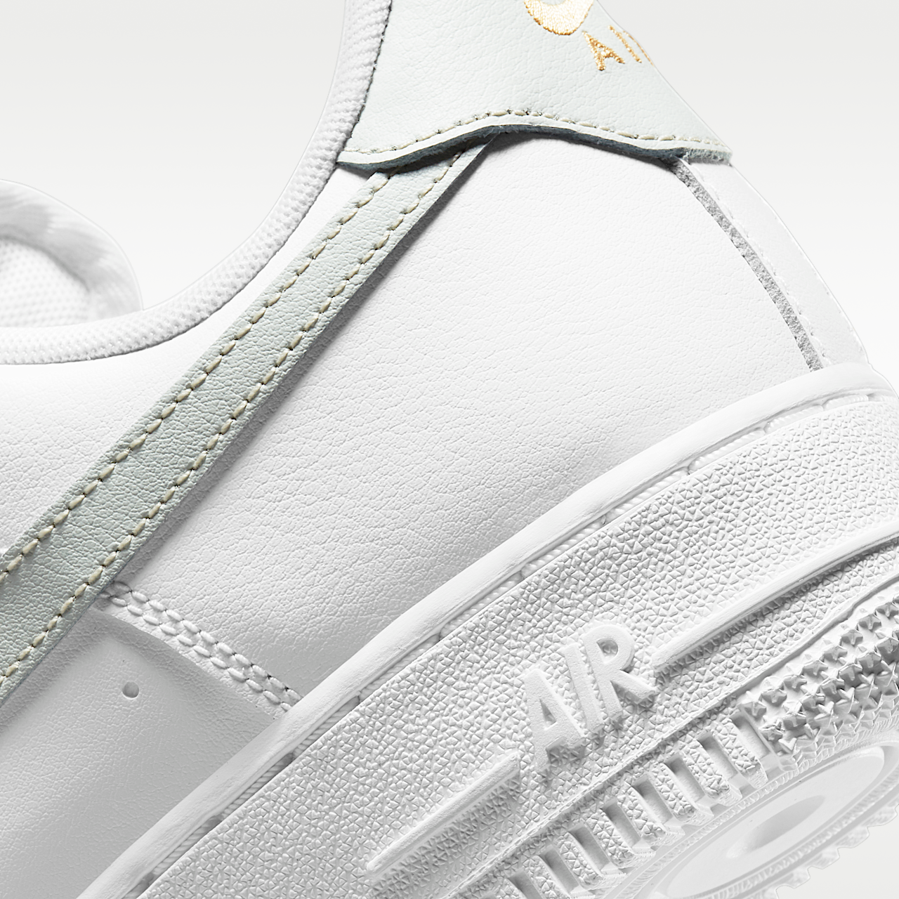 Nike Air Force 1 sneaker Wit/Wit/Light Silver/Light Silver