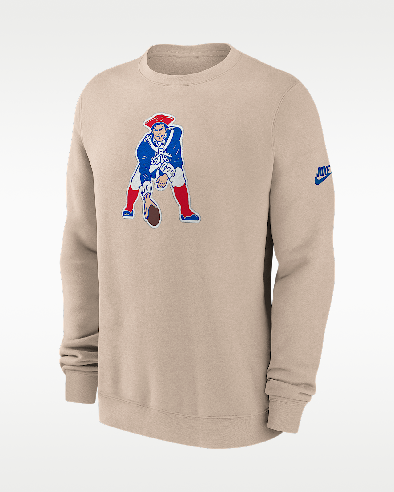 Мужские  New England Patriots Rewind Club Nike NFL Pullover Crew