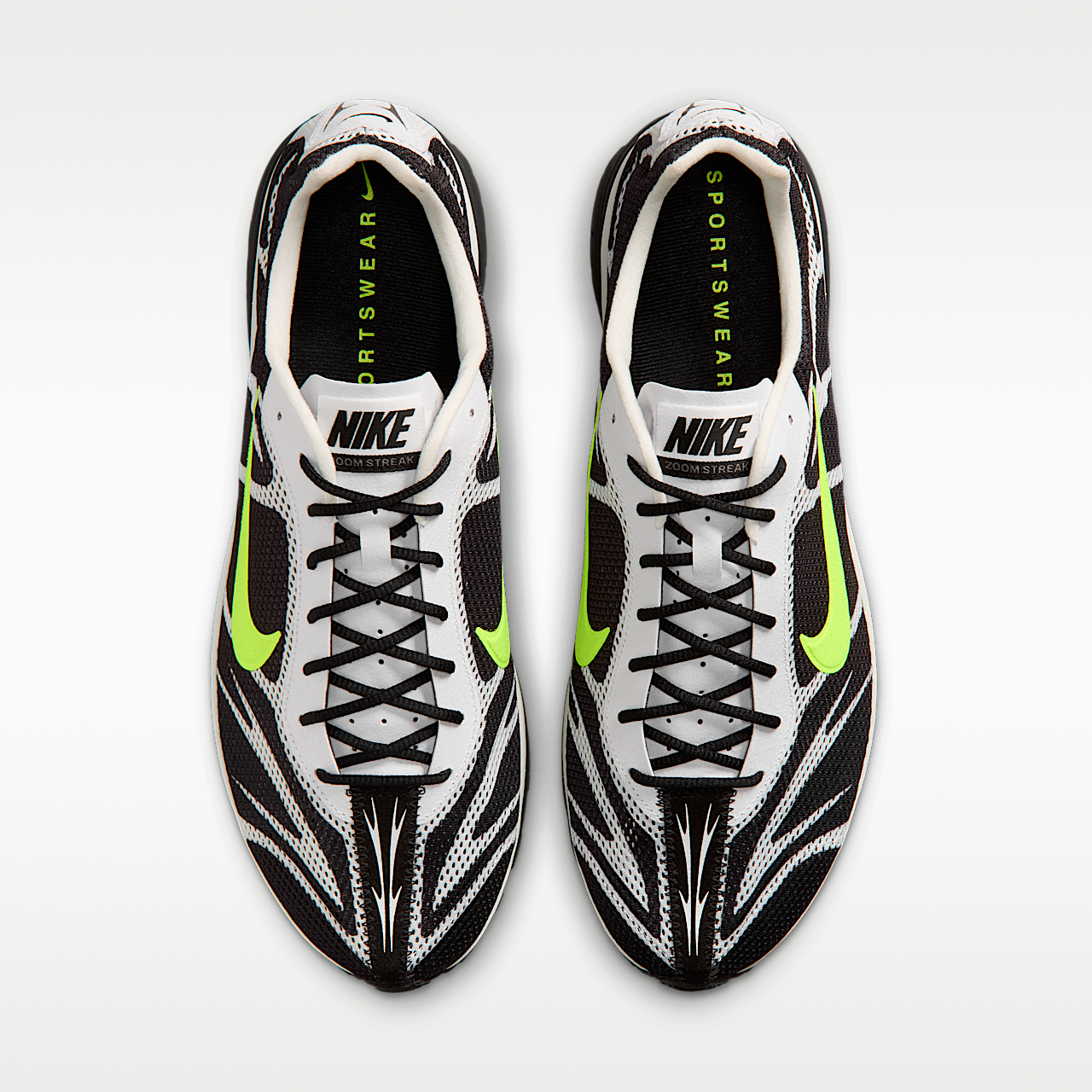 Nike  sneaker Zwart/Summit White/Volt