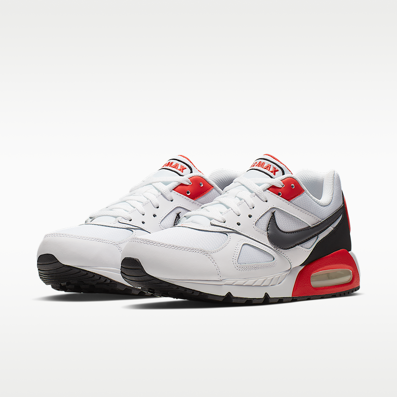 Nike Air Max sneaker Wit/Habanero Red/Zwart/Dark Grey