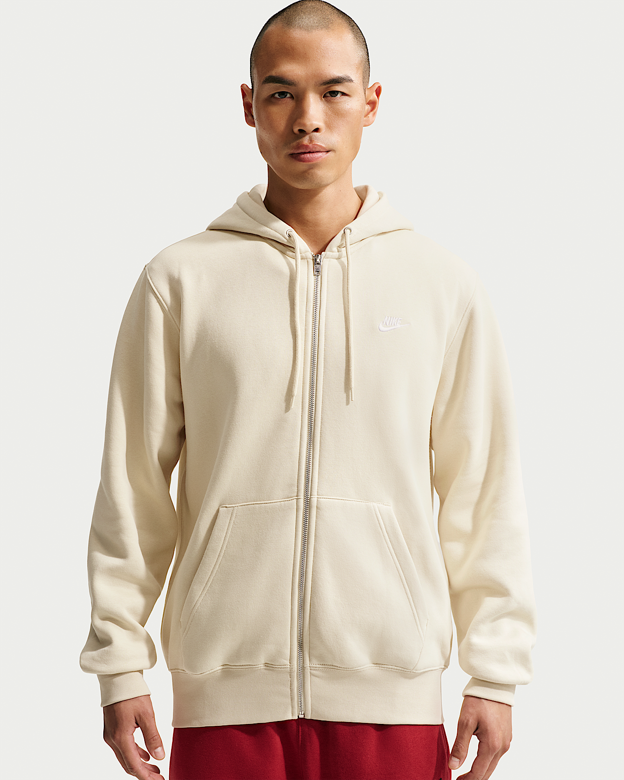Мужское худи Nike Club Full-Zip Fleece Hoodie