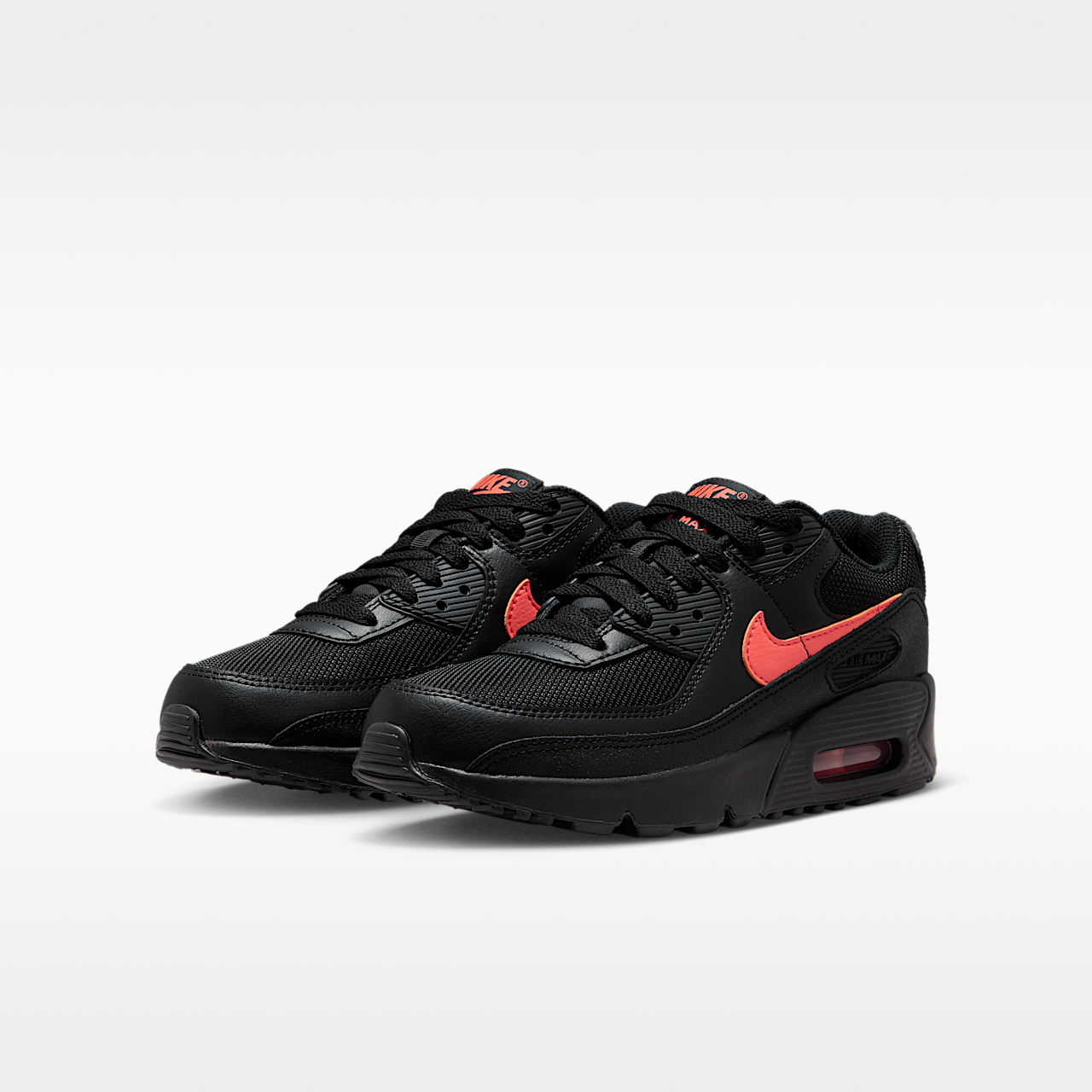 Nike Air Max sneaker Zwart/Turf Orange