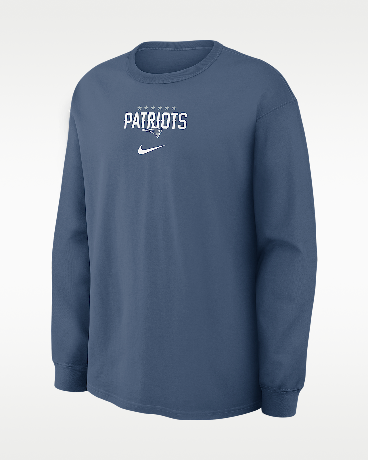 Мужская футболка New England Patriots Rivalries Collection Max90 Nike NFL Long-Sleeve