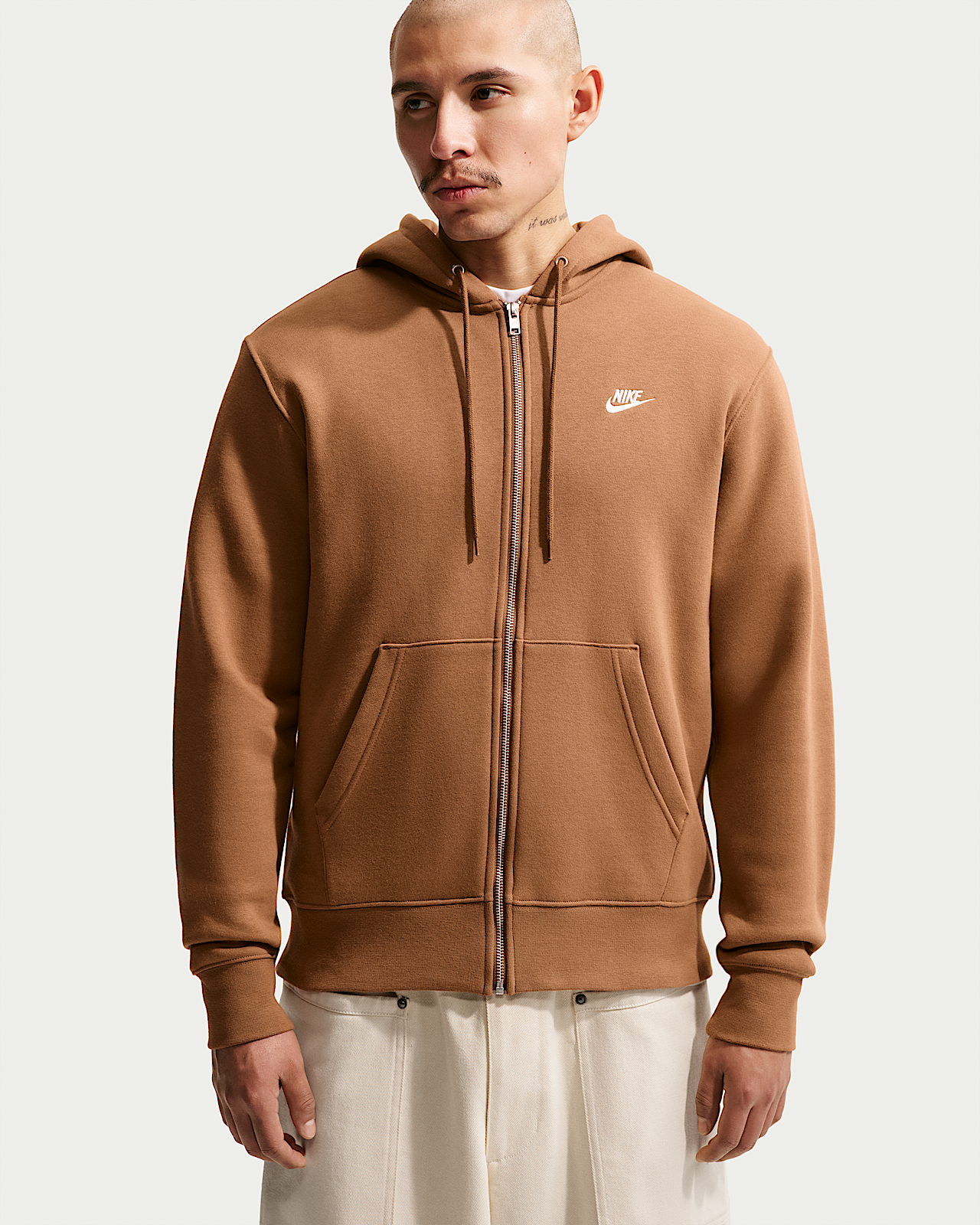 Мужское худи Nike Club Full-Zip Fleece Hoodie