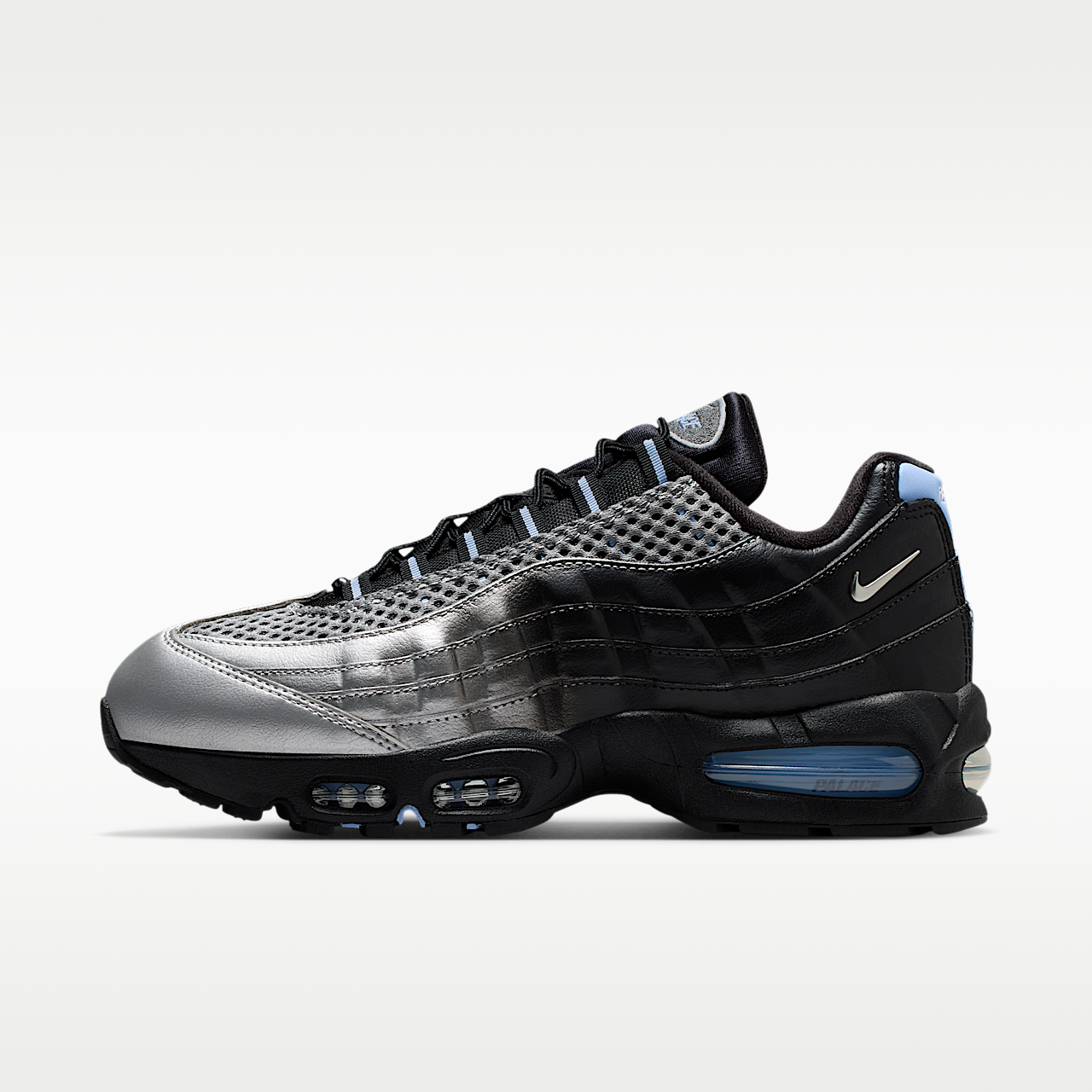 Nike Air Max 95 sneaker Metallic Silver/Zwart/Aluminum