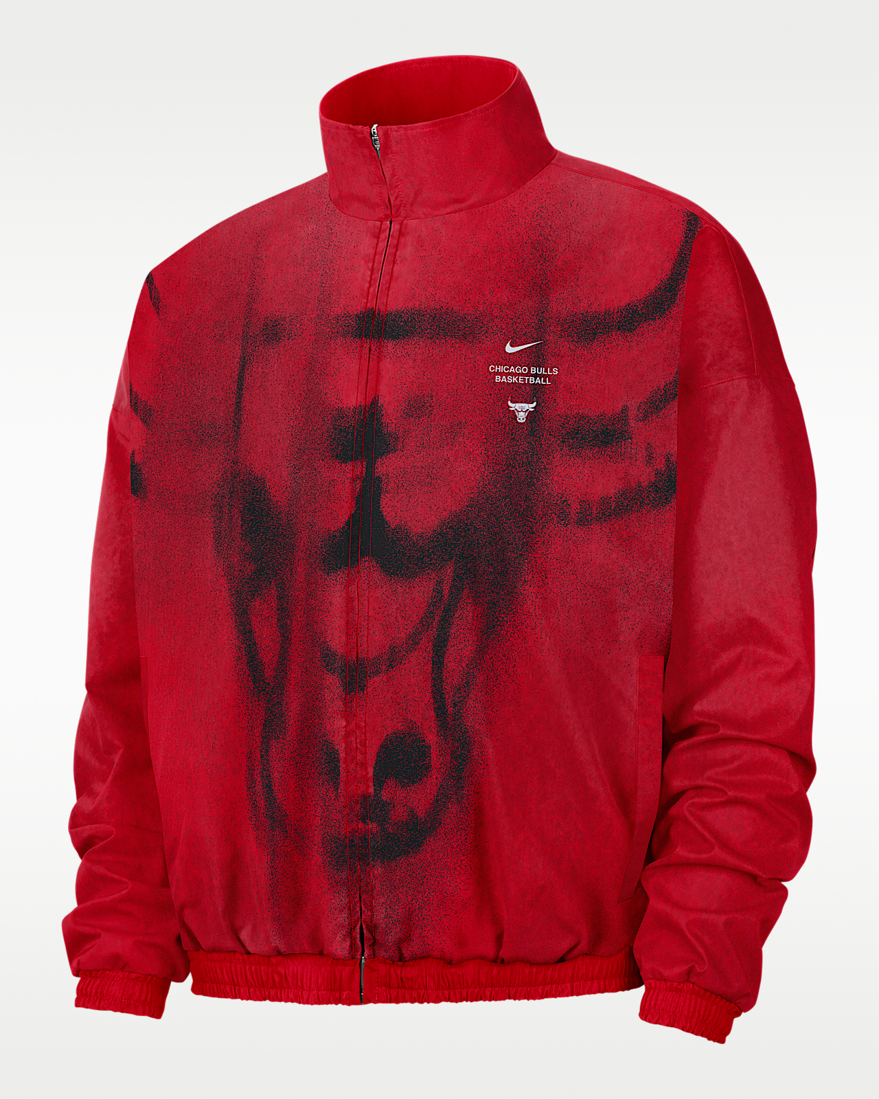 Мужская куртка Chicago Bulls Nike Standard Issue Woven Basketball для баскетбола