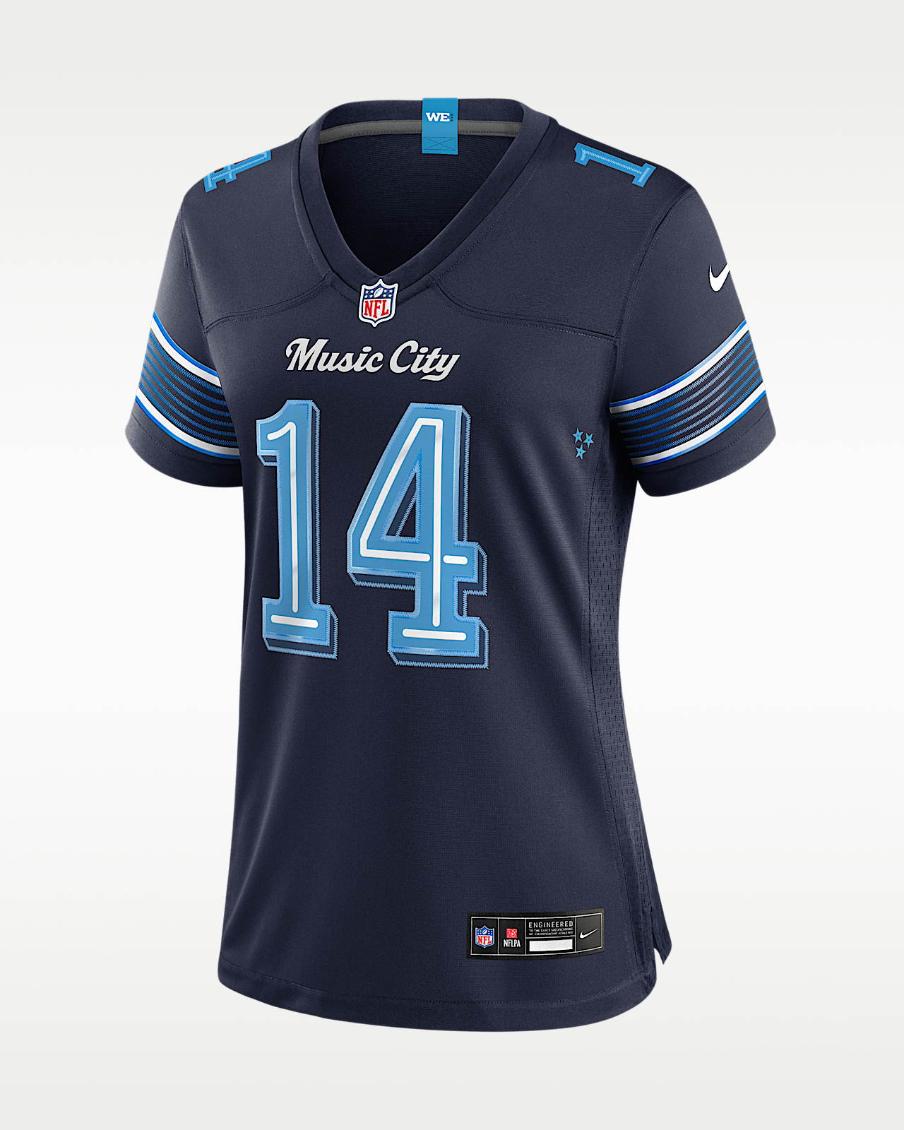 Женские джерси Carnell Tate Tennessee Titans Rivalries Collection Nike NFL Game Jersey