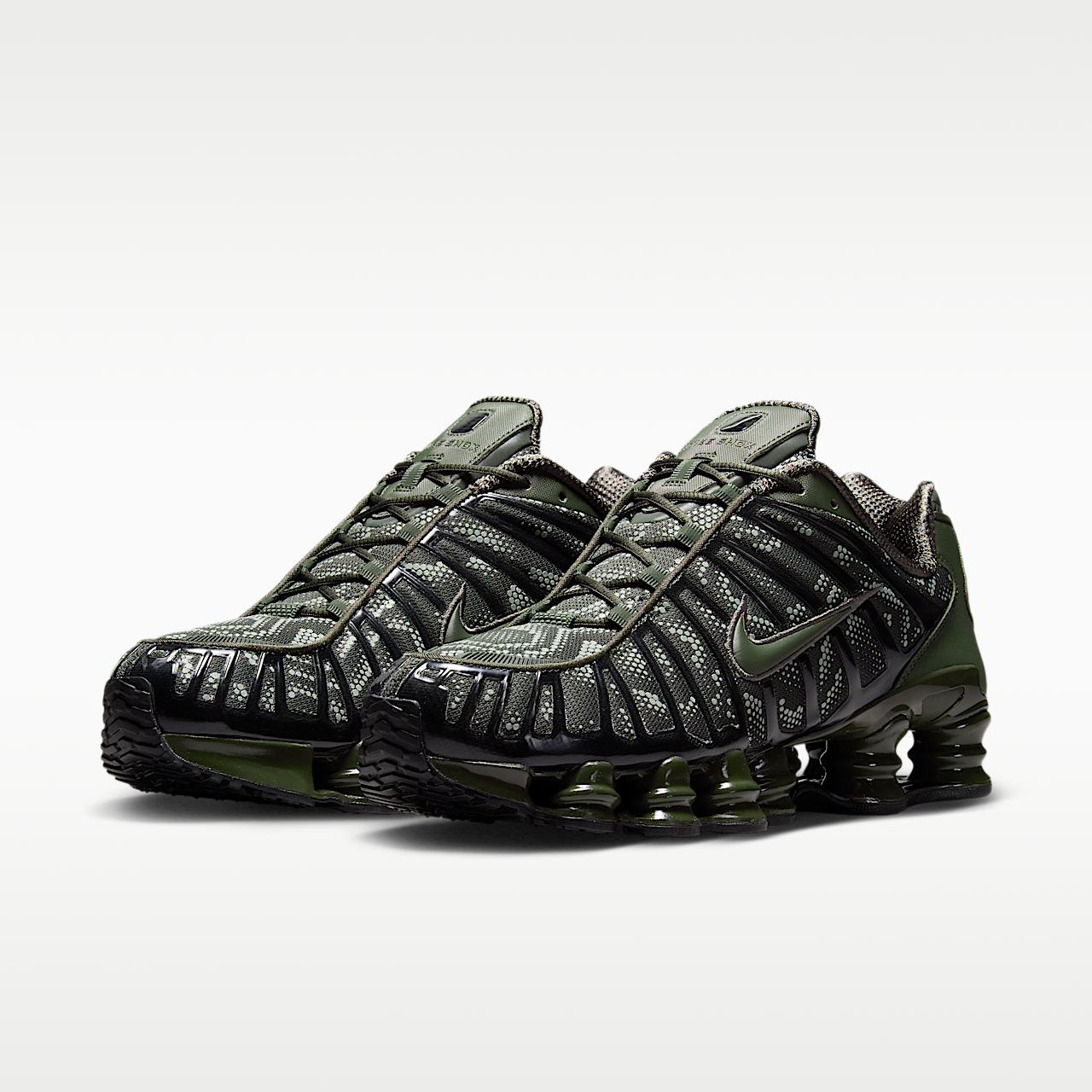 Nike Nike Shox sneaker Newsprint/Zwart/Newsprint