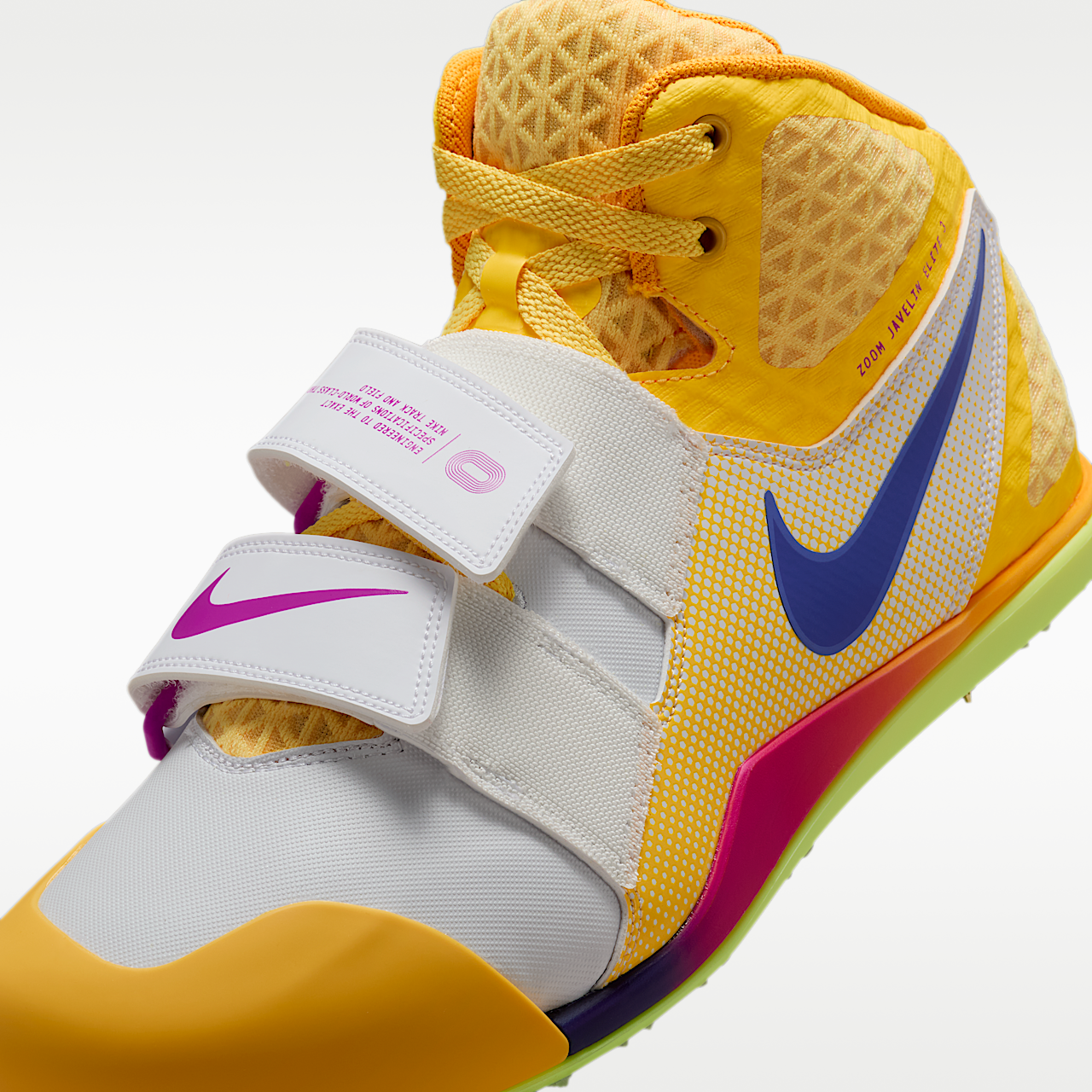 Nike  sneaker Citron Pulse/Wit/Laser Orange/Indigo Burst