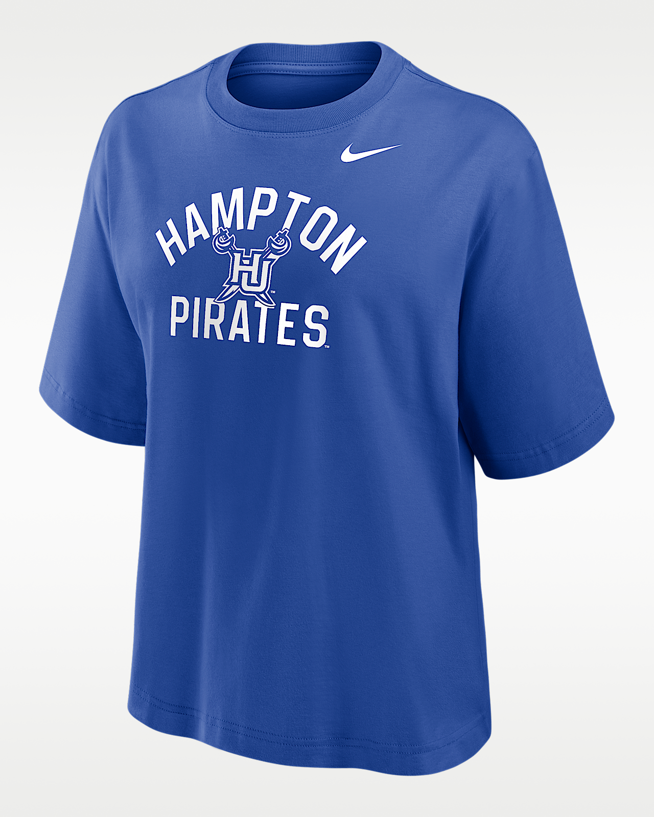 Женская футболка Nike College (Hampton University) Boxy