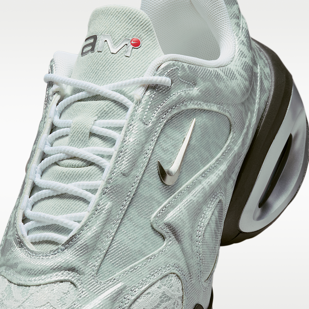 Nike Air Max sneaker Wit/Zwart/Zwart/Metallic Silver