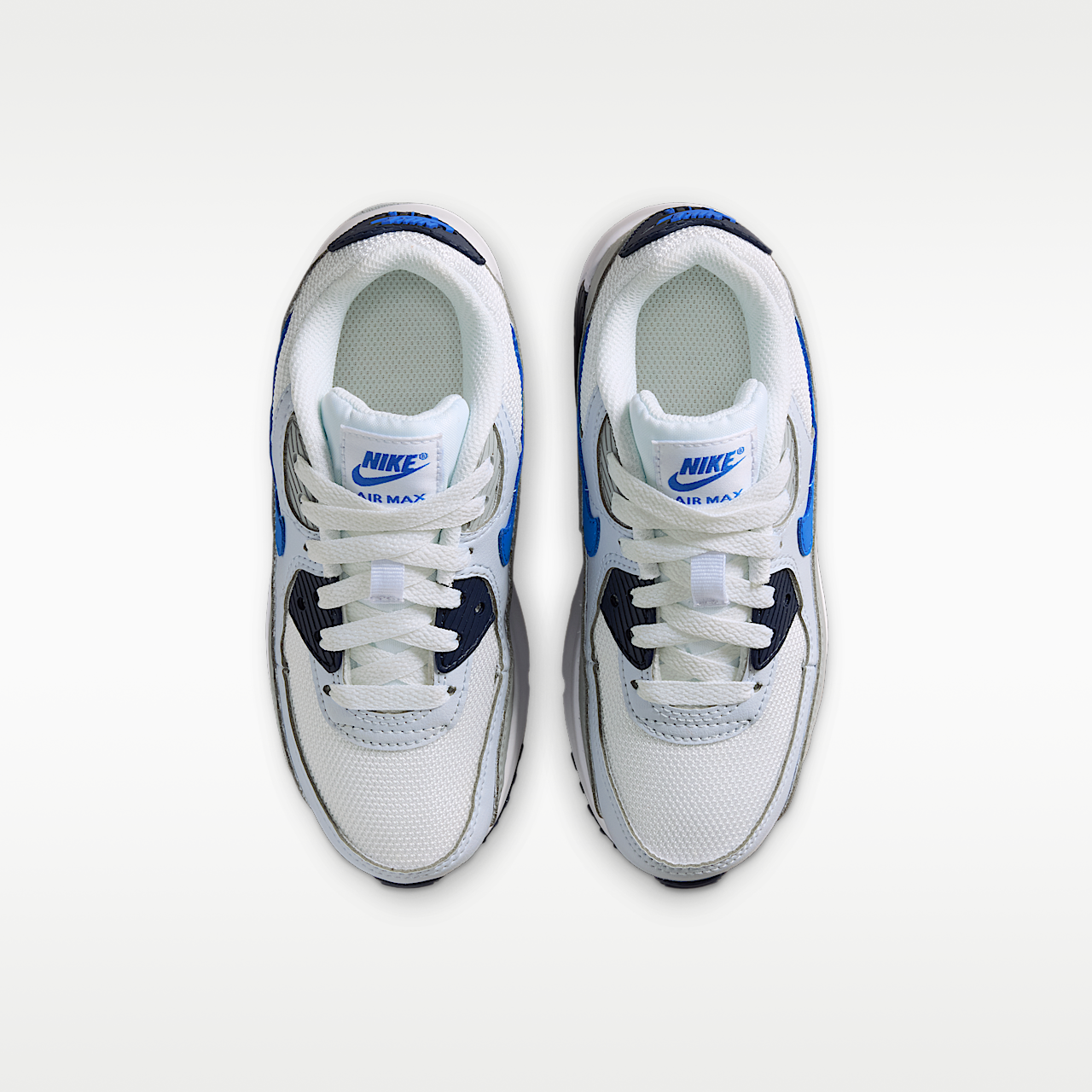 Nike Air Max sneaker Wit/Midnight Navy/Football Grey/Blue Crystal