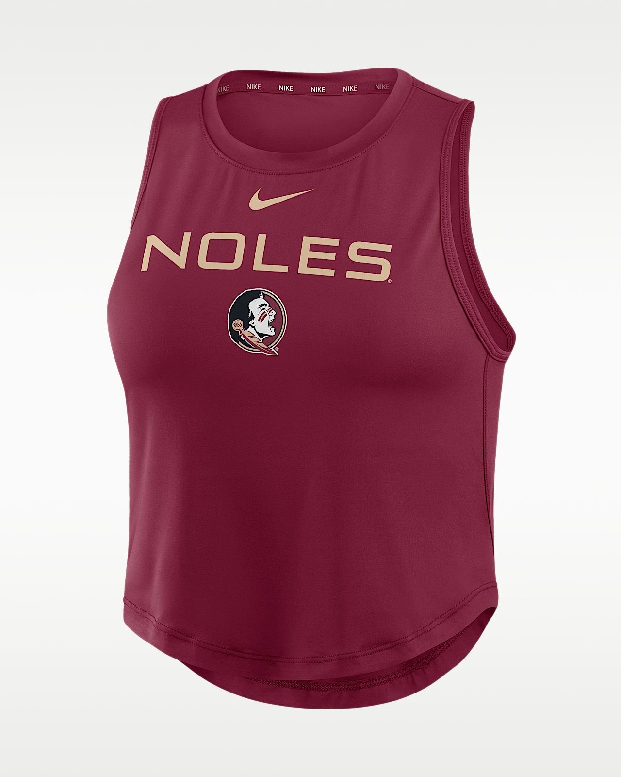 Женские  Florida State One Nike Dri-Fit Cropped Tank Top