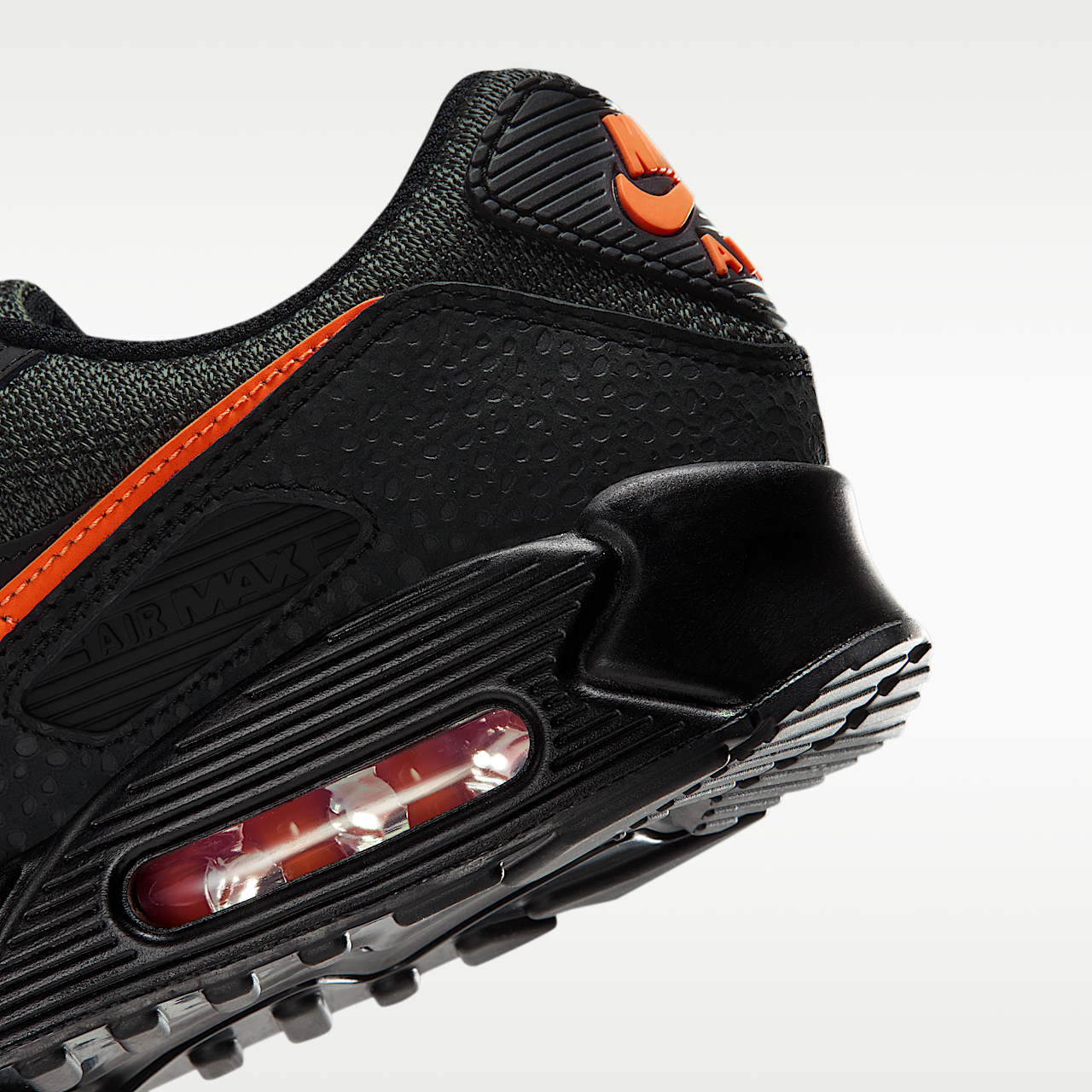 Nike Air Max sneaker Cargo Khaki/Zwart/Off Noir/Total Orange