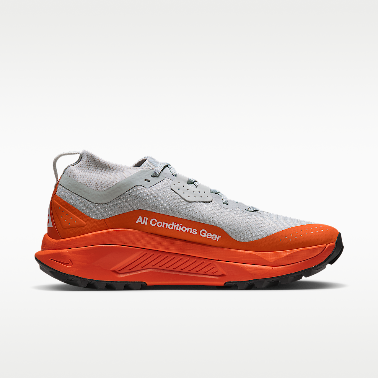 Nike ACG sneaker Light Silver/Safety Orange/Zwart/Summit White