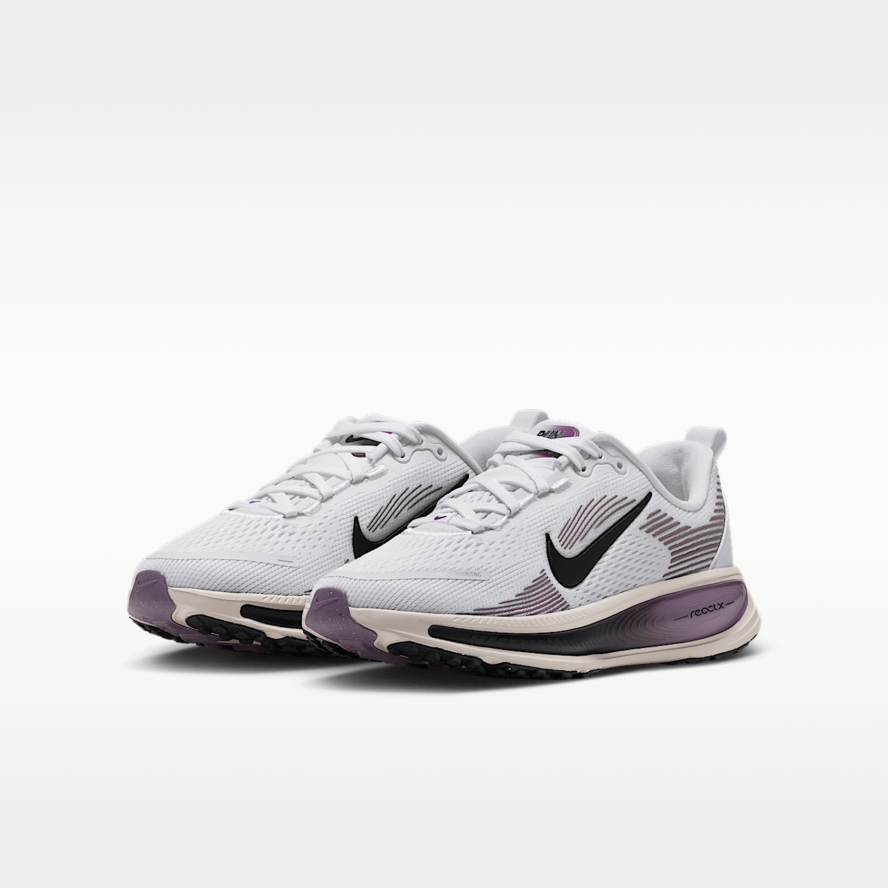 Nike Vomero sneaker Summit White/Cream II/Violet Dust/Zwart