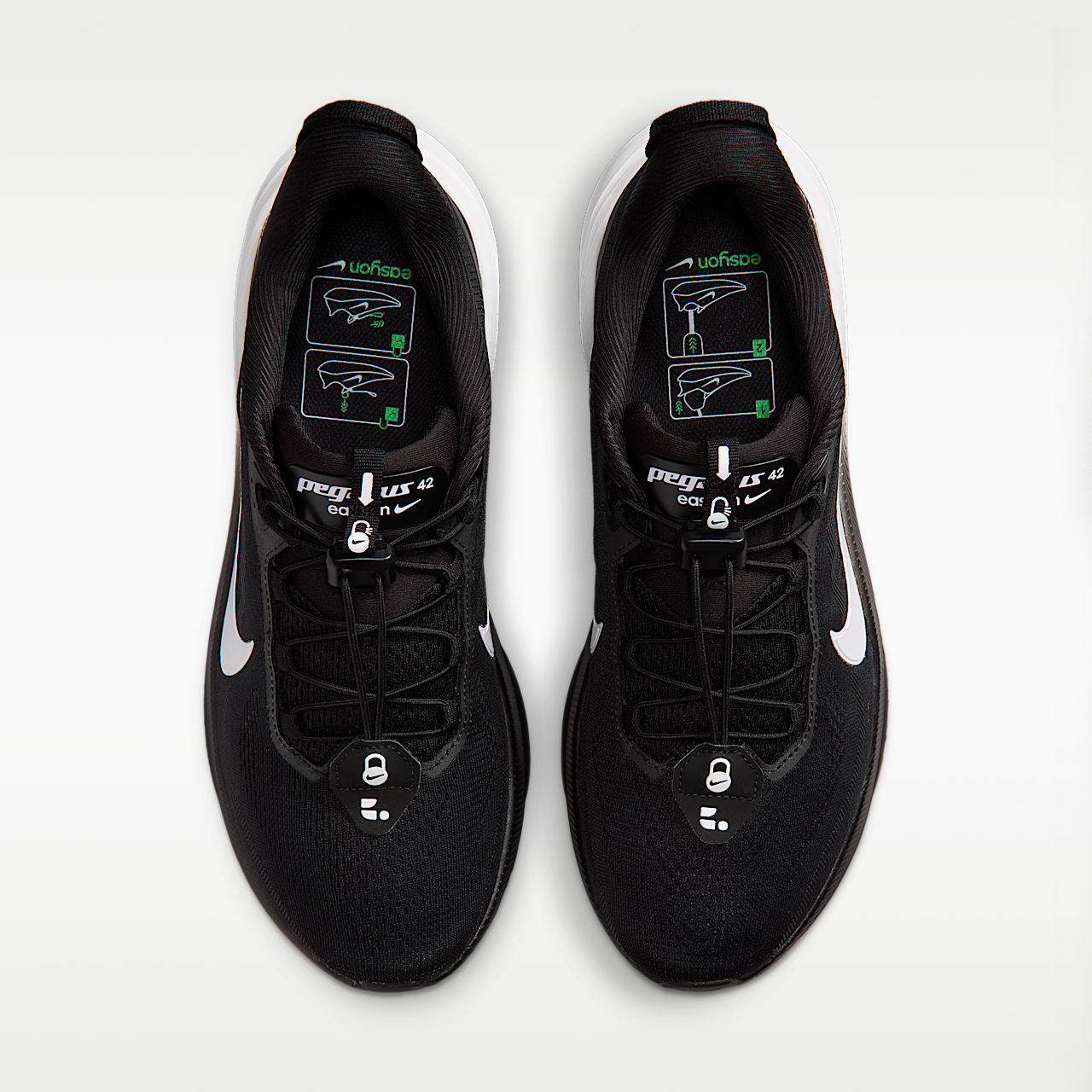 Nike Pegasus sneaker Zwart/Dark Smoke Grey/Wit