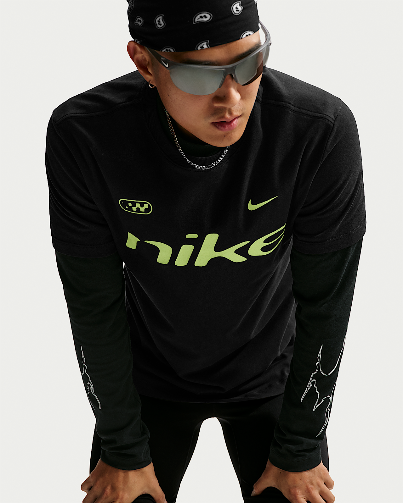 Мужская футболка Nike Dri-FIT для бега