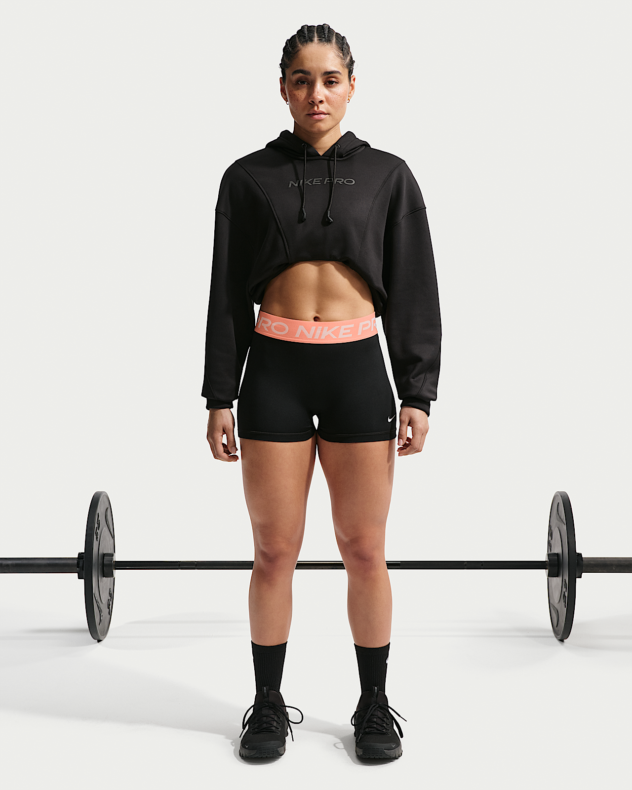 Женские шорты Nike Pro Mid-Rise 3" Biker Shorts