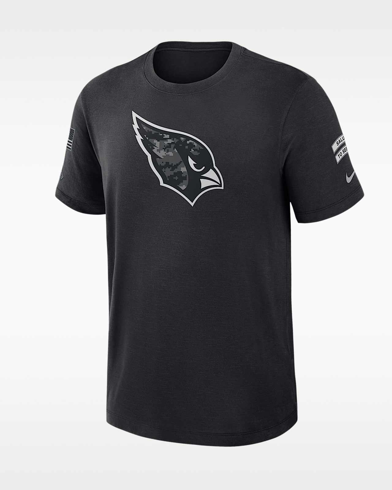 Мужская футболка Arizona Cardinals Salute to Service Slub Nike Dri-FIT NFL