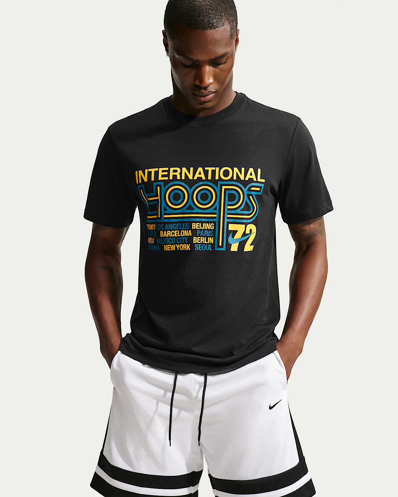 Мужская футболка Nike Basketball для баскетбола