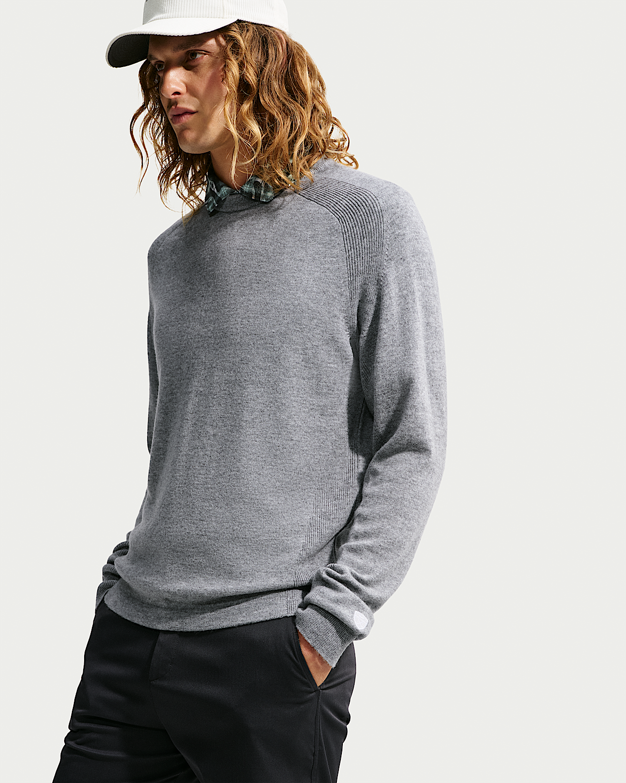 Мужские  Nike Tailored Performance Crew-Neck Golf Crew-Neck Top