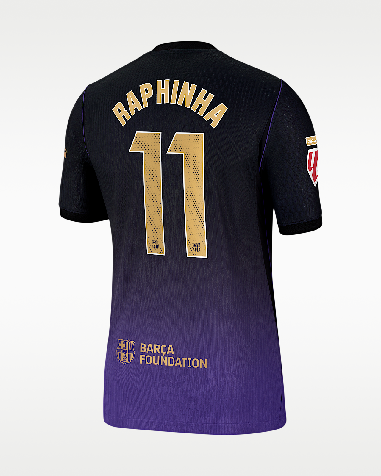Мужские джерси Raphinha Barcelona 2026/27 Match Away Kobe Nike Aero-FIT Soccer Jersey