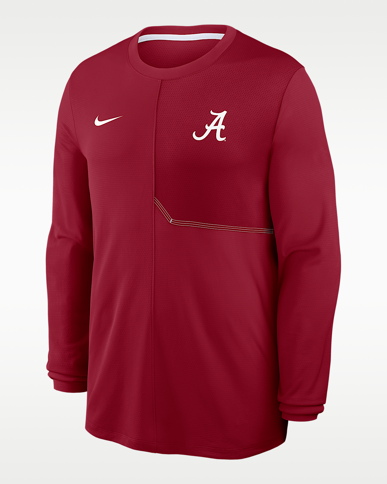 Мужские  Alabama Sideline Coach Nike Dri-FIT College Long-Sleeve Top