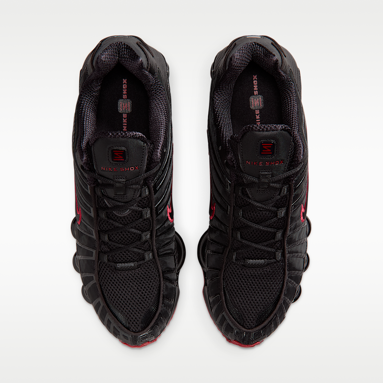 Nike Nike Shox sneaker Zwart/Tough Red/Zwart
