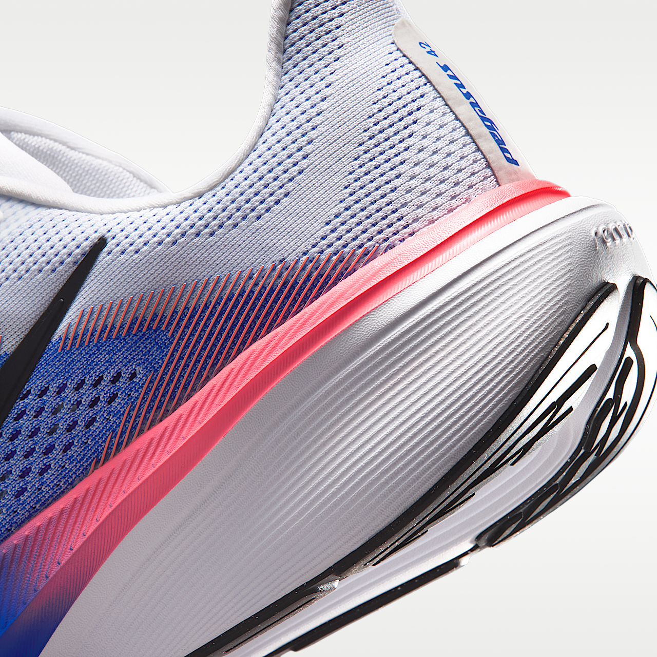 Nike Pegasus sneaker Wit/Racer Blue/Atomic Pink/Zwart