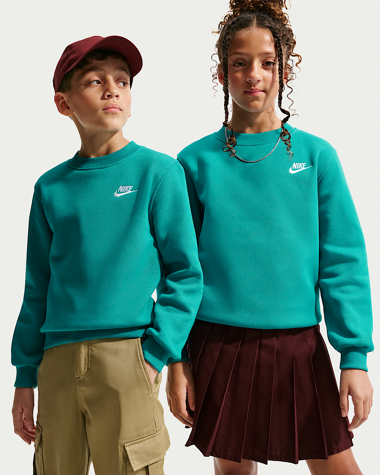Детский свитшот Nike Sportswear Club Fleece Big Kids'