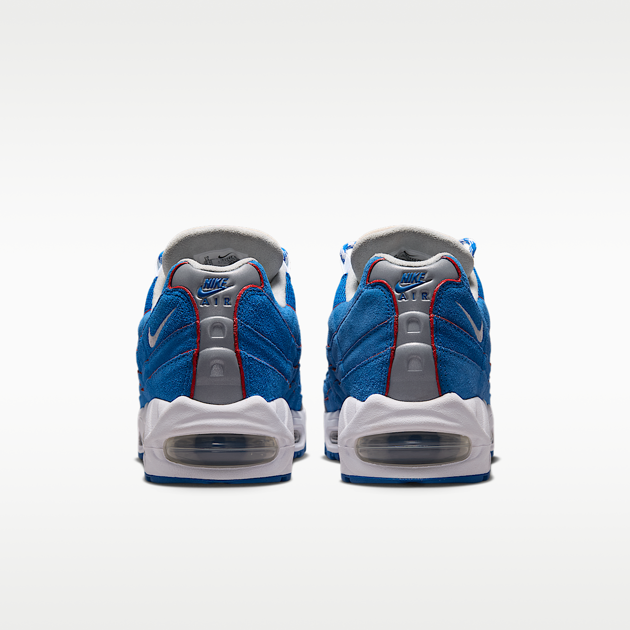 Nike Air Max sneaker Blue Sapphire/Wit/Light Smoke Grey/Metallic Silver